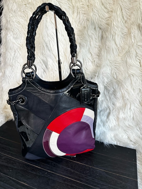 Coach Handbags - Coach Black Limited Edition Parker Patchwork